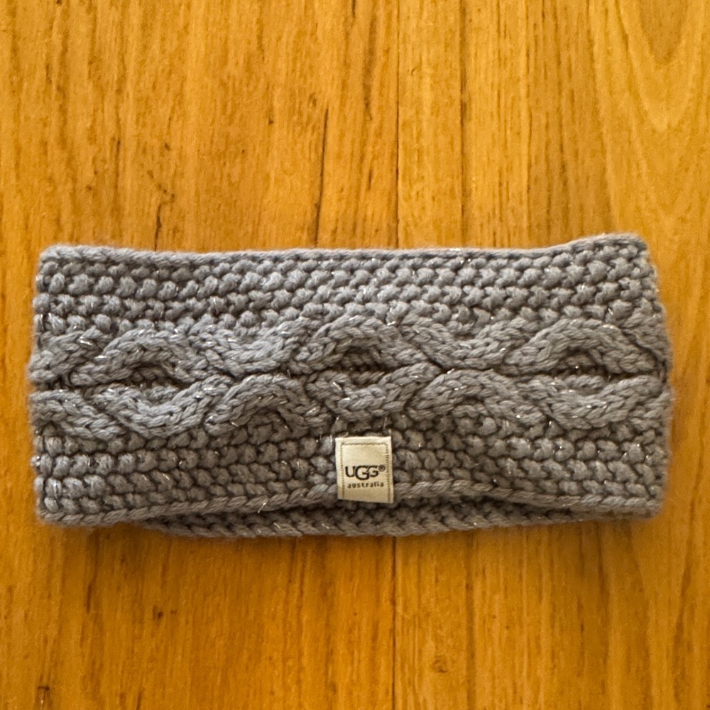 UGG Charcoal Knit Headband